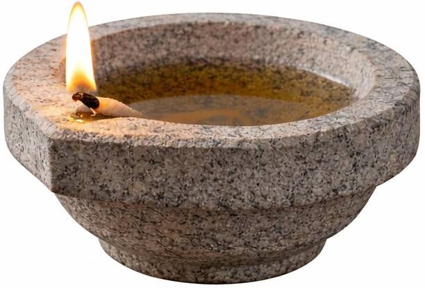 IBI Stone Diya (1 Qty)