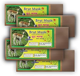 Dhoop Chaon Brut Musk Sticks (Pack of 5)