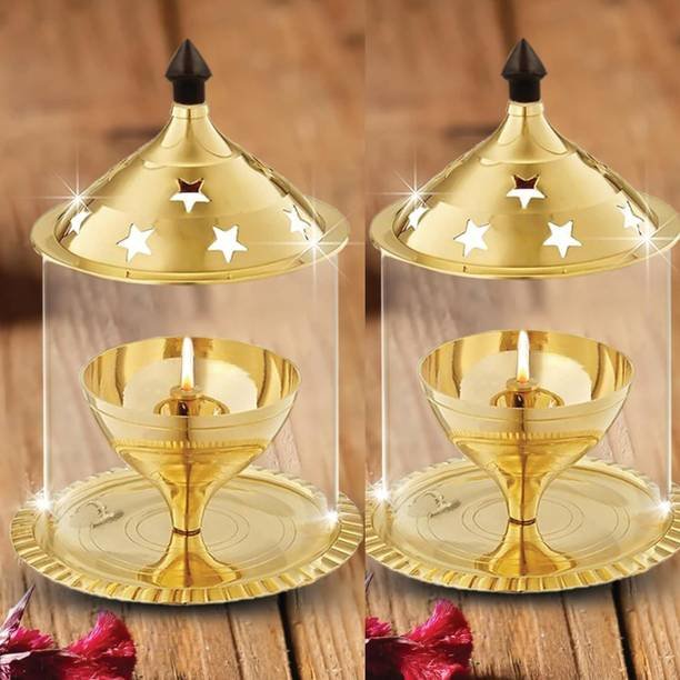 sanskaari Premium Brass & Glass