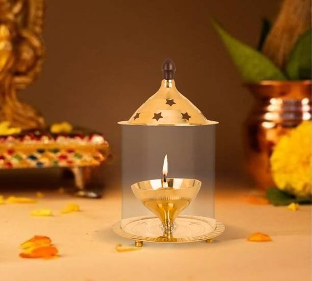 Dsh Brass Akhand Diya