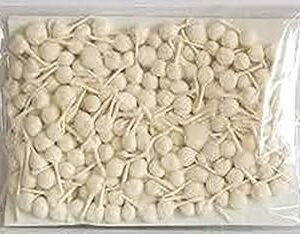 On Blow Off-White Round Phool Batti (Pack of 150)