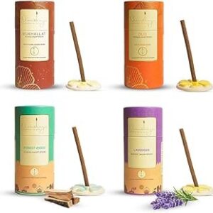 Nirmalaya Premium Dhoop Sticks (Pack of 4)