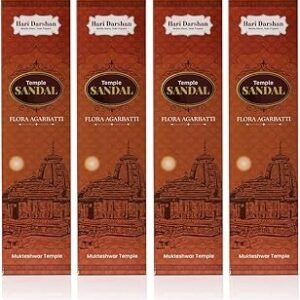 Hari Darshan Temple Flora Sandal (Pack of 4)