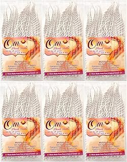 Divine Season Thick Akhand Diya Wicks (Pack of 12)
