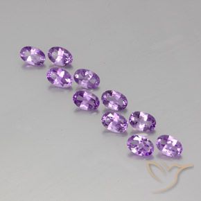 3.99ctw Violet Amethyst Oval