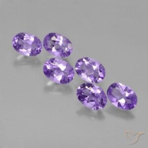 4.07ctw Violet Amethyst Oval