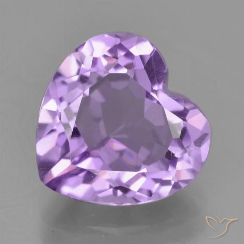 3.05ct Violet Amethyst Heart