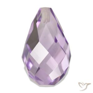 5.53ct Violet Amethyst Briolette
