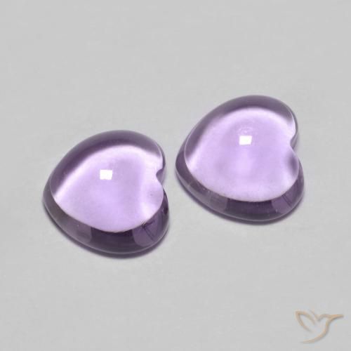 1.80ctw Violet Amethyst Heart