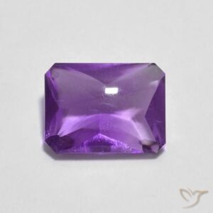 1.34ct Violet Amethyst Emerald Cut