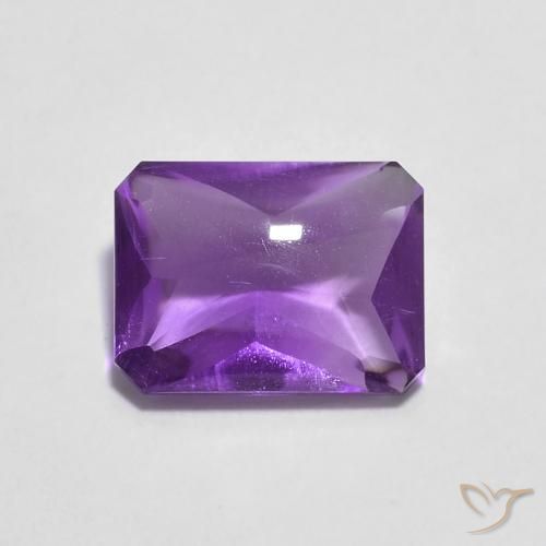 1.34ct Violet Amethyst Emerald Cut