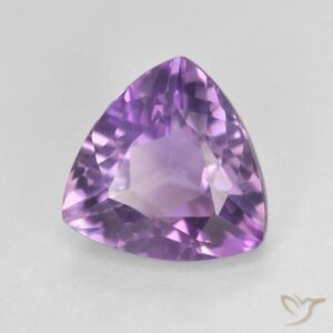 3.03ct Violet Amethyst Trillion