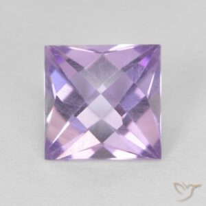 1.25ct Violet Amethyst Square
