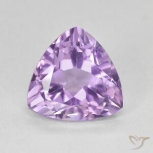 2.98ct Violet Amethyst Trillion