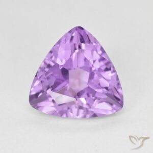 2.80ct Violet Amethyst Trillion