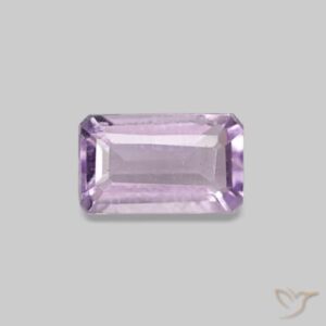 0.28ct Violet Amethyst Emerald Cut