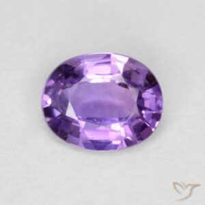14. 0.40ct Violet Sapphire Oval VVS-VS
