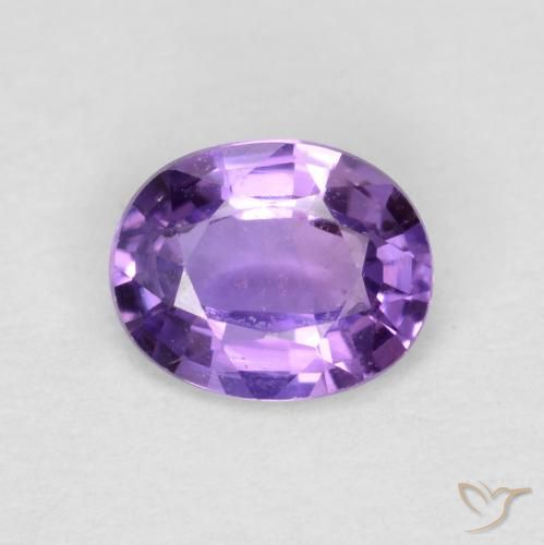 14. 0.40ct Violet Sapphire Oval VVS-VS