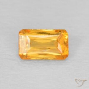 29. 0.41ct Yellow Sapphire Emerald Cut VS