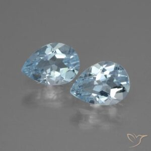 1.67ctw Blue Topaz Pear Shape
