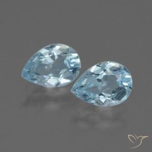 1.64ctw Blue Topaz Pear Shape