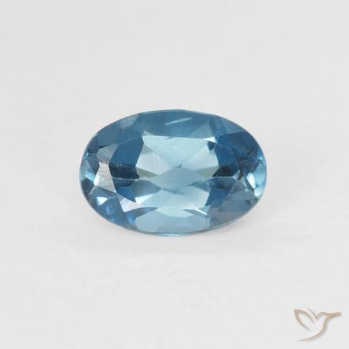 0.64ct Blue Topaz Oval