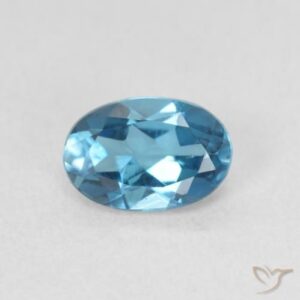 0.60ct Blue Topaz Oval