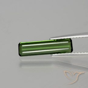 1.15ct Green Tourmaline Emerald Cut