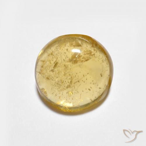 1.44ct Yellow Tourmaline Round