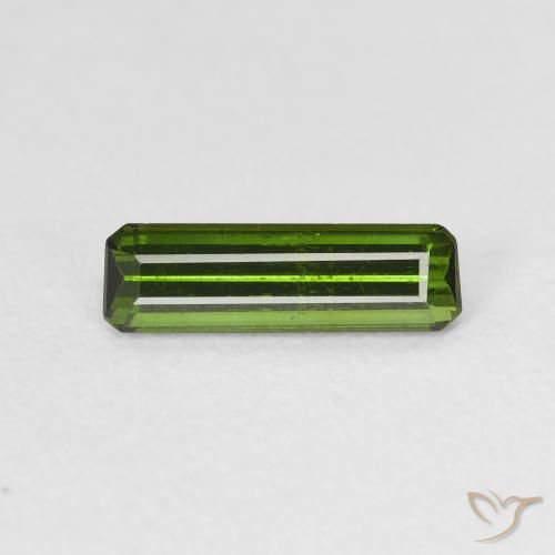0.92ct Green Tourmaline Emerald Cut