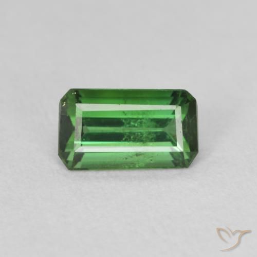 0.78ct Green Tourmaline Emerald Cut