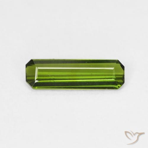 0.78ct Green Tourmaline Emerald Cut