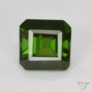 0.86ct Green Tourmaline Emerald Cut