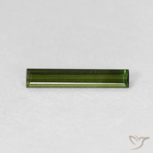 0.51ct Green Tourmaline Baguette