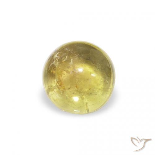0.63ct Yellow Tourmaline Round