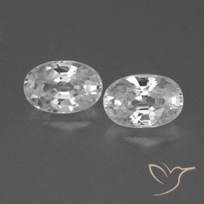 1.69ctw White Zircon Oval