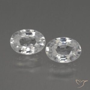 2.53ctw White Zircon Oval