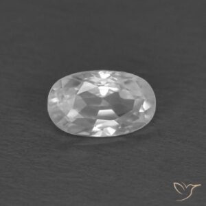 0.40ct White Zircon Oval