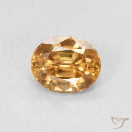 0.65ct Orange Fire Opal Oval