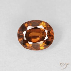 1.04ct Orange Zircon Oval
